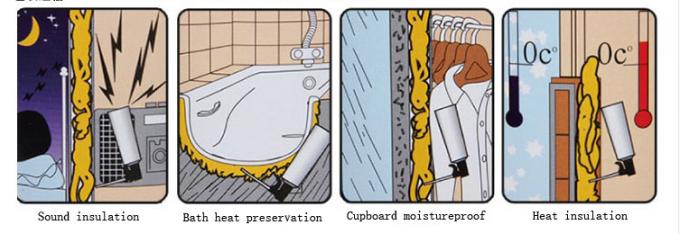 拡大する密封剤耐震性ポリウレタンは絶縁材PUの泡の泡立つ 0