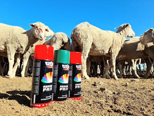 Plyfitの家畜のマーカーは害牛ヒツジの示すスプレー式塗料に吹きかけない