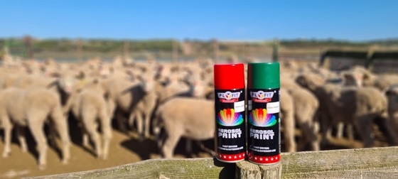 顔料の動物の印は500mlブタのヒツジの牛のための明るい色印を塗る