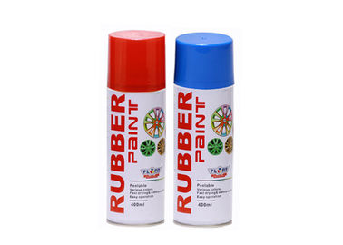 Fast Dry Water Removable Peelable Spray Rubber Paint For Cars