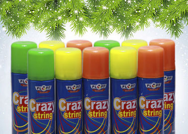 多彩な非可燃性EN71党ひものスプレー
